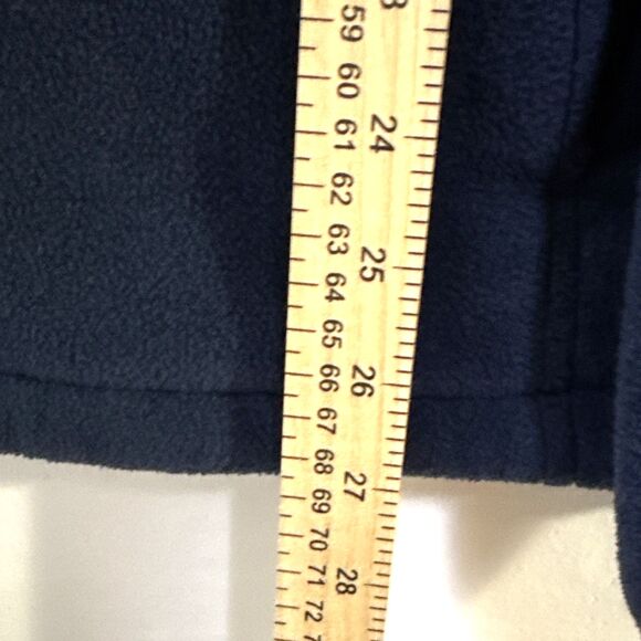 Columbia Steens Mountain Fleece Jacket Mens Blue Full Zip Outdoor Hike Large - Picture 5 of 9